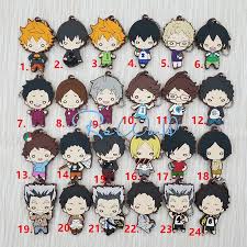 30 high quality premium images. Haikyuu Anime Hinata Kageyama Tobio Sugawara Kooshi Nishinoya Tanaka Oikawa Tooru Bokuto Koutarou Akaashi Keiji Rubber Keychain Key Chains Aliexpress