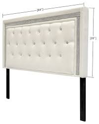 Shop for faux leather headboard at very.co.uk. Faux Leather Upholstered Headboard Tufted Crystals Rhinestones Transitional Headboards By Furniture Import Export Inc Houzz