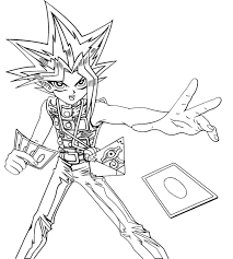 Yu Gi Oh Cards Cast Coloring Page Pokemon Coloring Pages Cartoon Coloring Pages Coloring Pages