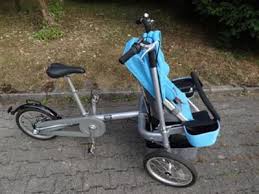 Fahrrad Von Taga Mit 2 Kindersitz Zum Wechseln Vorne Und Umklappbar Zum Buggy Stuttgart Archiv Verkaufter Gebrauchter Dreirader