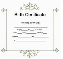 Need make fake birth certificate or novelty birth certificate now? 25 Free Birth Certificate Templates Format Excelshe