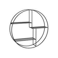 Metal kitchen wall shelves ukfcu hours. Songmics Industrial Metal Wall Shelf Round Floating Shelf With 3 Metal Mesh Panels With 2 Screws 55 Dia X 12 Cm For Living Room Office Kitchen Decoration Black Lfs01bk