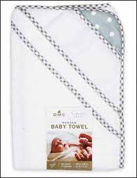 My congratulations for your wonderful stitched baby towels! Grey Polka Dot Hooded Baby Bath Towel Stitch It Central