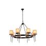 Profile Picture of Bradford 8 Light 45 inch Bronze Pendant Ceiling Light, Urban Classicon Google