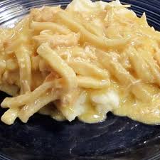 We absolutely love this tasty and creamy chicken and rice crock pot recipe. Crock Pot Chicken And Noodles Recipe Recipe Homemade Chicken And Noodles Crockpot Chicken And Noodles Recipes