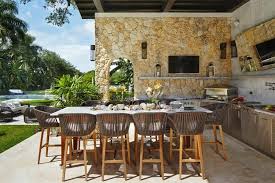Eine Garten Kuche Mit Grill Ist Praktisch Design Fur Aussenkuche Kochen Im Freien Outdoor Dekorationen