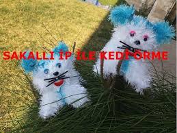 Kedicik Orme Sakalli Ipten Kedi Yapimi Youtube 2020 Kedicik Kedi Youtube