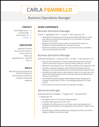 Thorough understanding of company policies and procedures as well as thorough product knowledge. 4 Operations Manager Resume Examples That Work In 2021