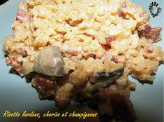 Risotto Lardons Chorizo Et Champignons Cookeo Risotto Lardons Risotto Champignons Cookeo Recette