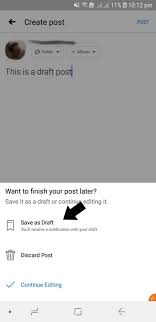 I can link to the (unpublished post) using the url. How To Find Drafts On Facebook App Digiparadise