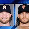 Houston astros pitcher, gerrit cole, is living the best time of his life with a successful season with the team and a beautiful wife at home waiting for him.or rather, cheering him on from the stands at every game she can go to. Https Encrypted Tbn0 Gstatic Com Images Q Tbn And9gctu4l67mbhxbqtrirojqvtbsvyot4 Xvdbfakh821g4c2cj9tyo Usqp Cau