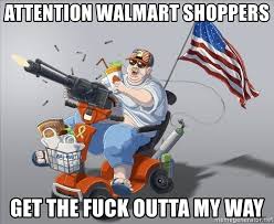 Image result for Attention Walmart Shoppers .