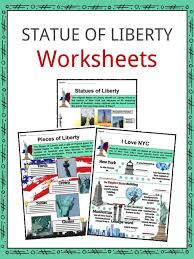 The statue of liberty anyone entering new york harbor will take note of a giant monument standing before them: Statue Of Liberty Facts Worksheets Construction History For Kids