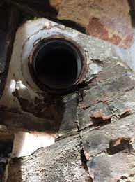 Removing a steel liner adds $250 insulation requirements depend on the thickness of the chimney and if flammable materials are near the chimney flue. Supporting Or Removing A Clay Pot Liner Diynot Forums