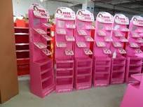 Soporte de exhibición de venta de tienda de cosméticos personalizado  OEM/ODM, soporte de cartón para bandeja de exhibición de lápiz labial y  brillo labial