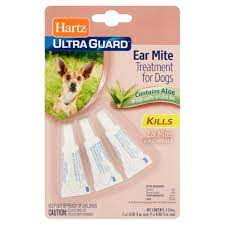 Hartz Ultraguard Ear Mite Treatment For Dogs 3 Count Walmart Com Walmart Com