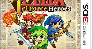 Tri Force Heroes Box Art Revealed Legend Of Zelda Nintendo 3ds Legend