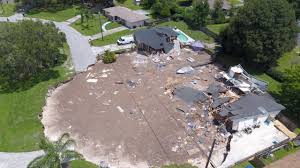 massive florida sinkhole in pasco county