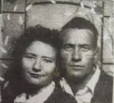 An old picture of Ora Hall and Thelma Jean Reece Middleton born 1909 at a  steel bridge probably taken at Blue Ridge Lake while it was under  construction. Photo courtesy Robert Brackett.