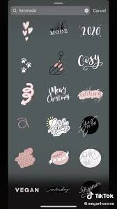 Web design icon design logos branding design logo design snapchat stickers grafik design cute stickers digital illustration. Tiktok Meganhomme Video Instagram Username Ideas Instagram Creative Usernames For Instagram