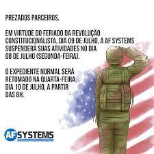 O feriado comemora o início da revolução constitucionalista, quando o estado de são paulo organizou um levante para derrubar o governo provisório de getúlio vargas e elaborar uma nova constituição em 1932. Feriado Pagina 2 Af Systems