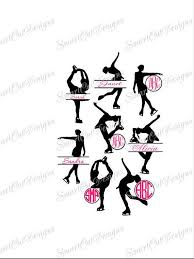 Download Ice Skating Svg Split Ice Skating Monogram Svg Ice Skates Svg Etsy Ice Skating Monogram Svg Skate
