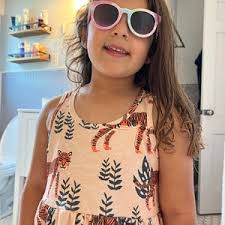 Tiger Baby Dress // Toddler Outfit // Organic Baby Clothes