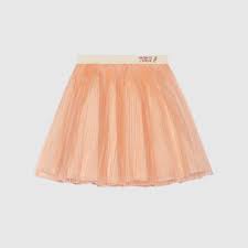 Gucci Baby Pleated Silk Organza Skirt In 2020 Organza Skirt Silk Organza Skirts