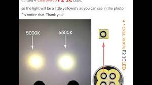 I've been reading this forum and learning a lot about wb and colour managment, and have a couple of things i'd like clarified. Acebeam X45 6500k Vs 5000k Youtube