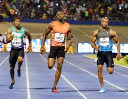 He's there with me step for step in training. the beast nickname stuck. Blake And Powell In Loaded Men S 100m Semi Finals Trackalerts