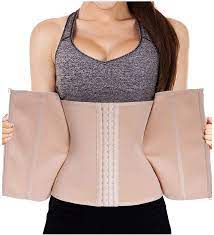 Loday Waist Trainer Corset For Weight Loss Tummy Control Sport Workout Body Shaper Black At Amazon Women S Clothing Store