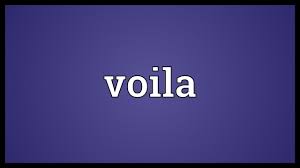 The many misspellings of voilà. Voila Meaning Youtube
