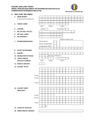 Surat pengemaskinian maklumat dalam modul pengurusan murid baharu! Borang Maklumat Murid Pdf Docdroid