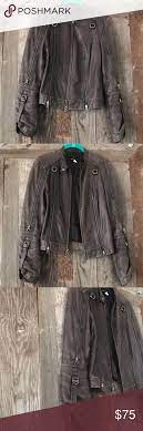 Moda International Brown Leather Moto Jacket Leather Moto Jacket Perfect Fall Outfit Clothes Design