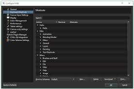 Shortcut Settings Krita Manual 4 4 0 Documentation Very simple function here, though i could see how people could miss it!