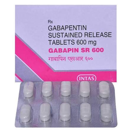 Gabapin SR 600 - Strip of 10 Tablets : Amazon.in: Health & Personal Care