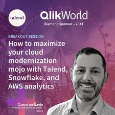 qlikworld #talend #snowflake #aws