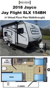 2021 Jayco Jay Flight Slx 154bh Travel Trailer Reviews In 2020 Travel Trailer Floor Plans Small Camper Trailers Travel Trailer Reviews