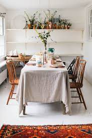 You can find square, rectangular, and circular tablecloths that will work well on everything from elegant dining tables to portable card tables. An India Inspired Feast With Williams Sonoma A Daily Something Dining Room Tablecloth Dining Room Design Dining Table Decor Everyday
