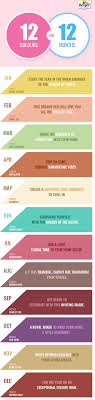 12 Months 12 Colours Color Catalog Colours Color Trends