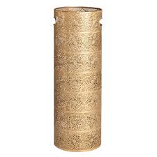 Schirmstander Aus Ziseliertem Mattgoldenem Metall Eliseo Maisons Du Monde Umbrella Holder Maisons Du Monde Matte Gold