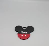 Custom Mickey and Minnie Mouse Christmas Ornament: Personalized 3D Printed Ears