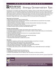 Energy Conservation Tips Occupational Therapy Energy Conservation Techniques Occupational Therapy Activities