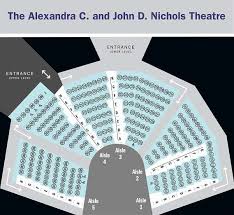 Nichols Theatre Seating Plan Your Visit Writers Theatre