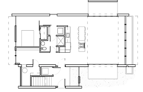These simple home designs efficiently use every sq ft to make the home feel much larger. Modern Small House Design And Floor Plan
