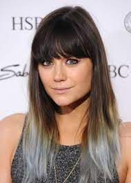 10 Gorgeous Ways To Go Gray Dip Dye Hair Grey Hair Looks Hair Styles