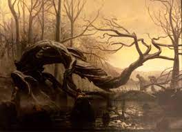 Pin By Mark Townsend On Art Of Mtg Fantasy Landscape Landscape Art Fantasy