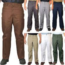 Ben Davis Work Pants Men Original Fit Cotton Blend Heavy Weight Twill Pant  | Ebay