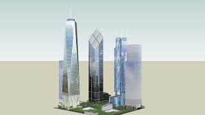 One world trade center (also known as one world trade, one wtc, or freedom tower) is the main building of the rebuilt world trade center complex in lower manhattan, new york city. New World Trade Center 3d Warehouse