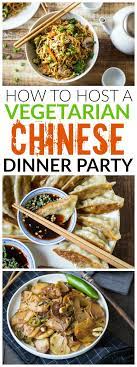 Typical dishes on the chinese menu that chinese people would order are: Vegetarian Chinese Dinner Party Menu The Wanderlust Kitchen In 2021 Vegetarian Dinner Party Asian Dinner Recipes Vegetarian Chinese Recipes